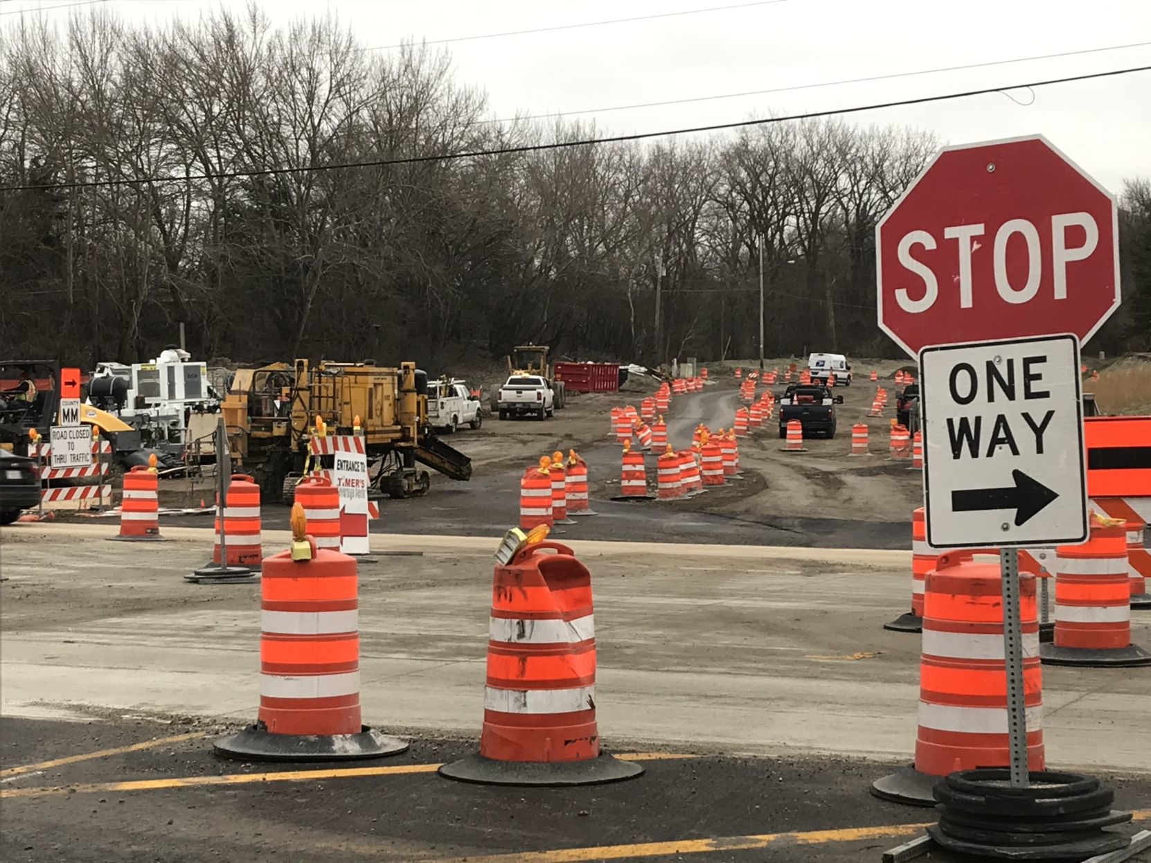 Highway MM construction